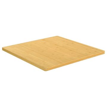 furnicato Tischplatte 90x90x2,5 cm Bambus (1 St)