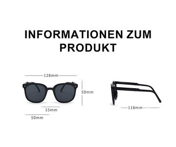PACIEA Sonnenbrille Faltbare für UV-Schutz für Jungen und Mädchen 3-12 Jahre alt (6-St)