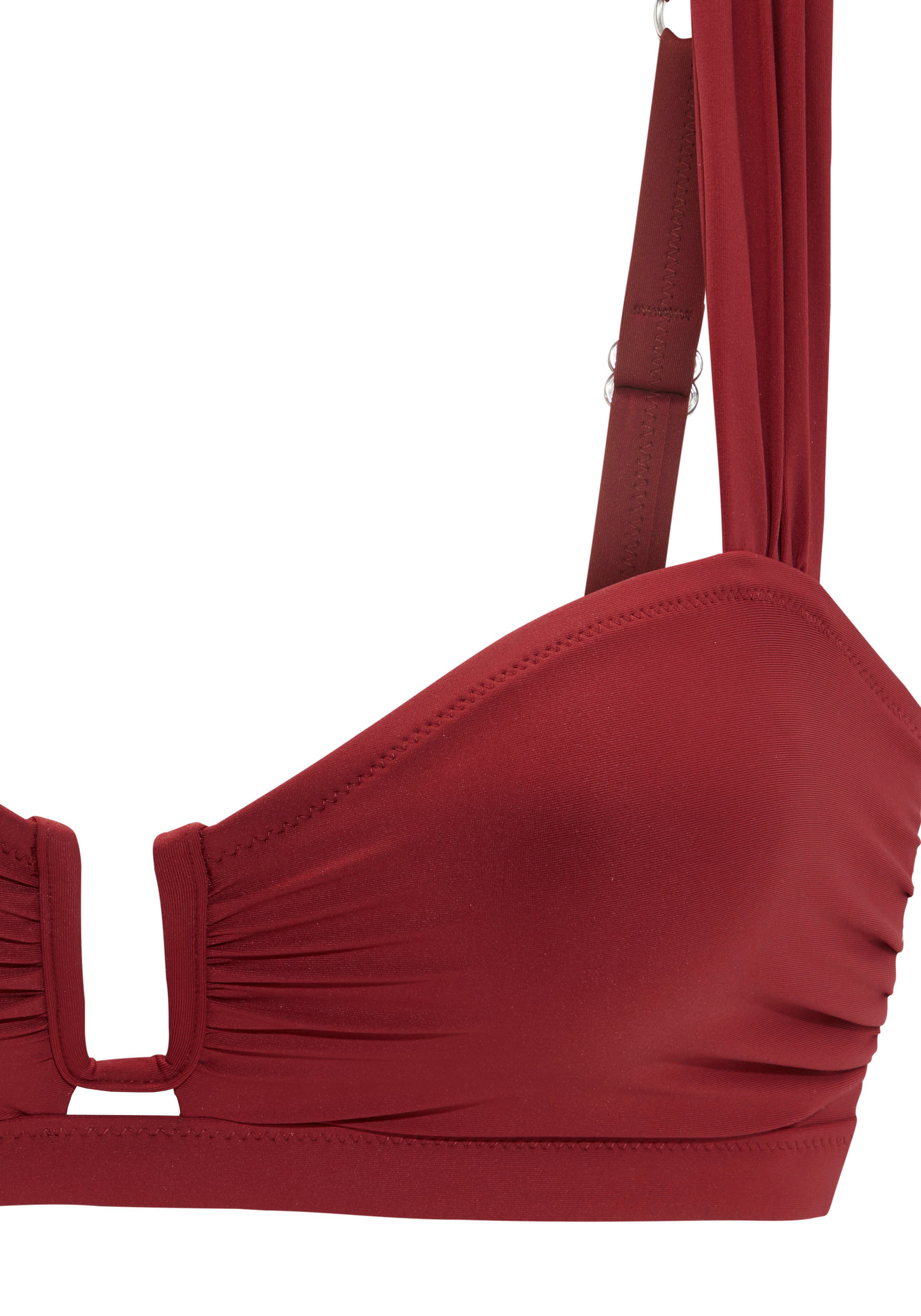 LASCANA Bandeau-Bikini mit modischer Zierschnalle