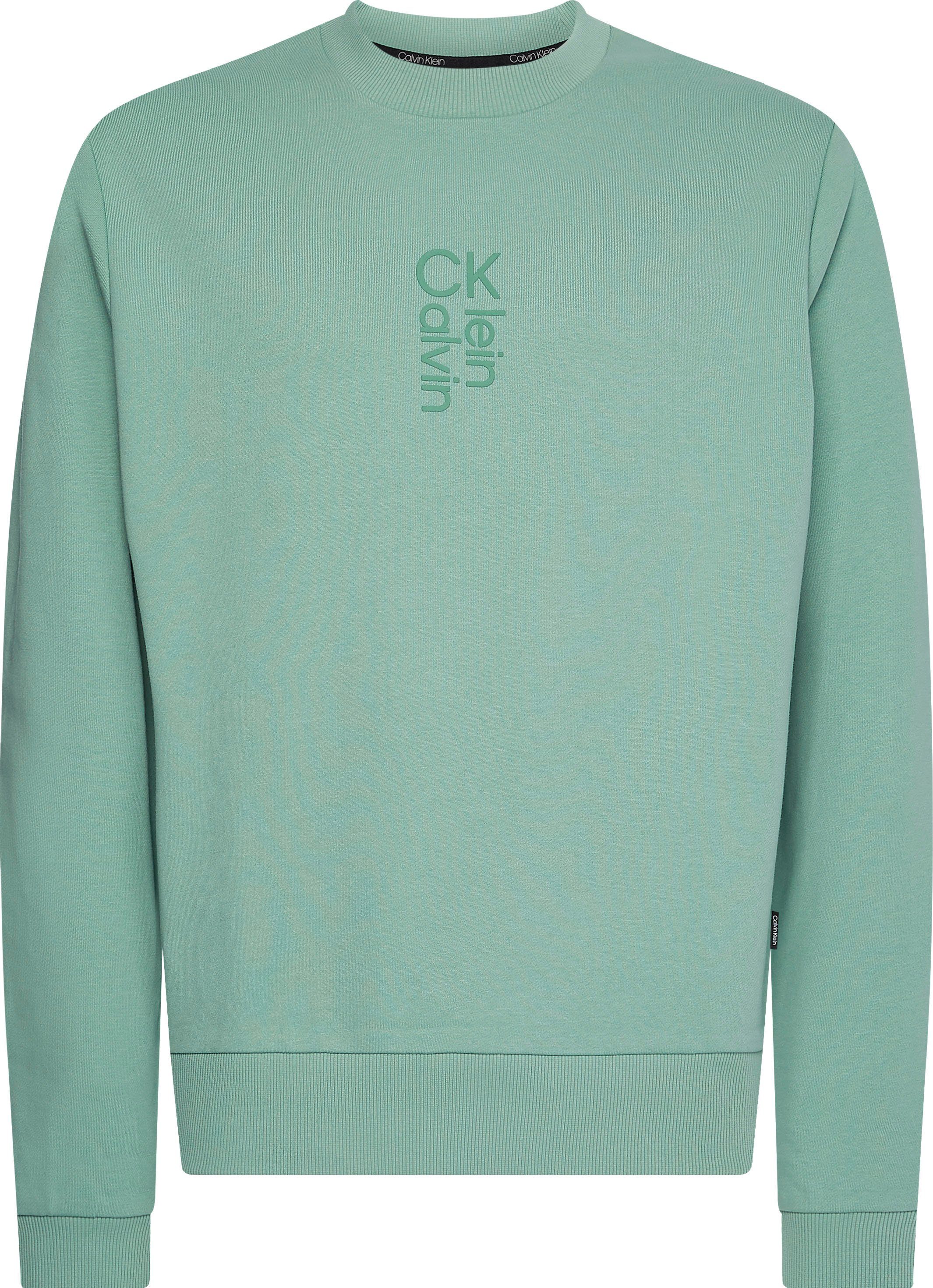 calvin klein sweatshirt green