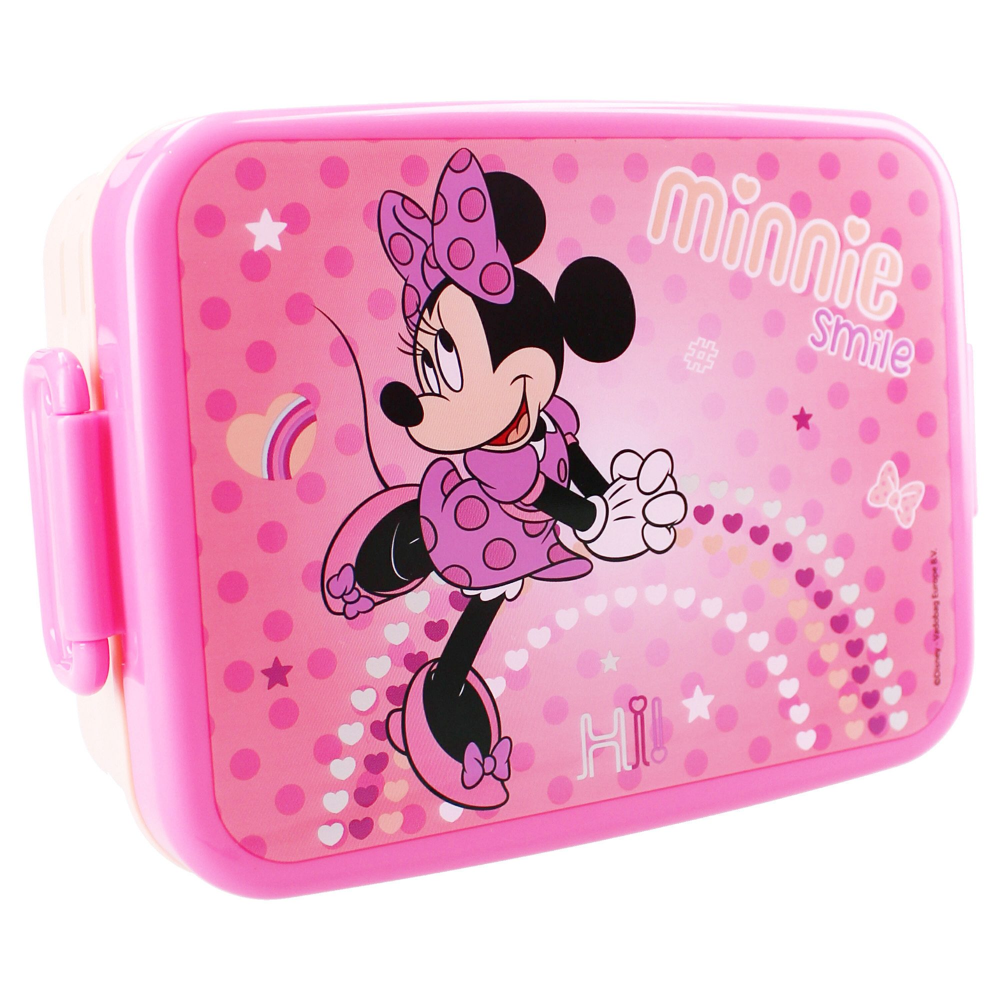 Disney Minnie Mouse Lunchbox Brotdose Lunch Bunch für Schule und Ausflüge