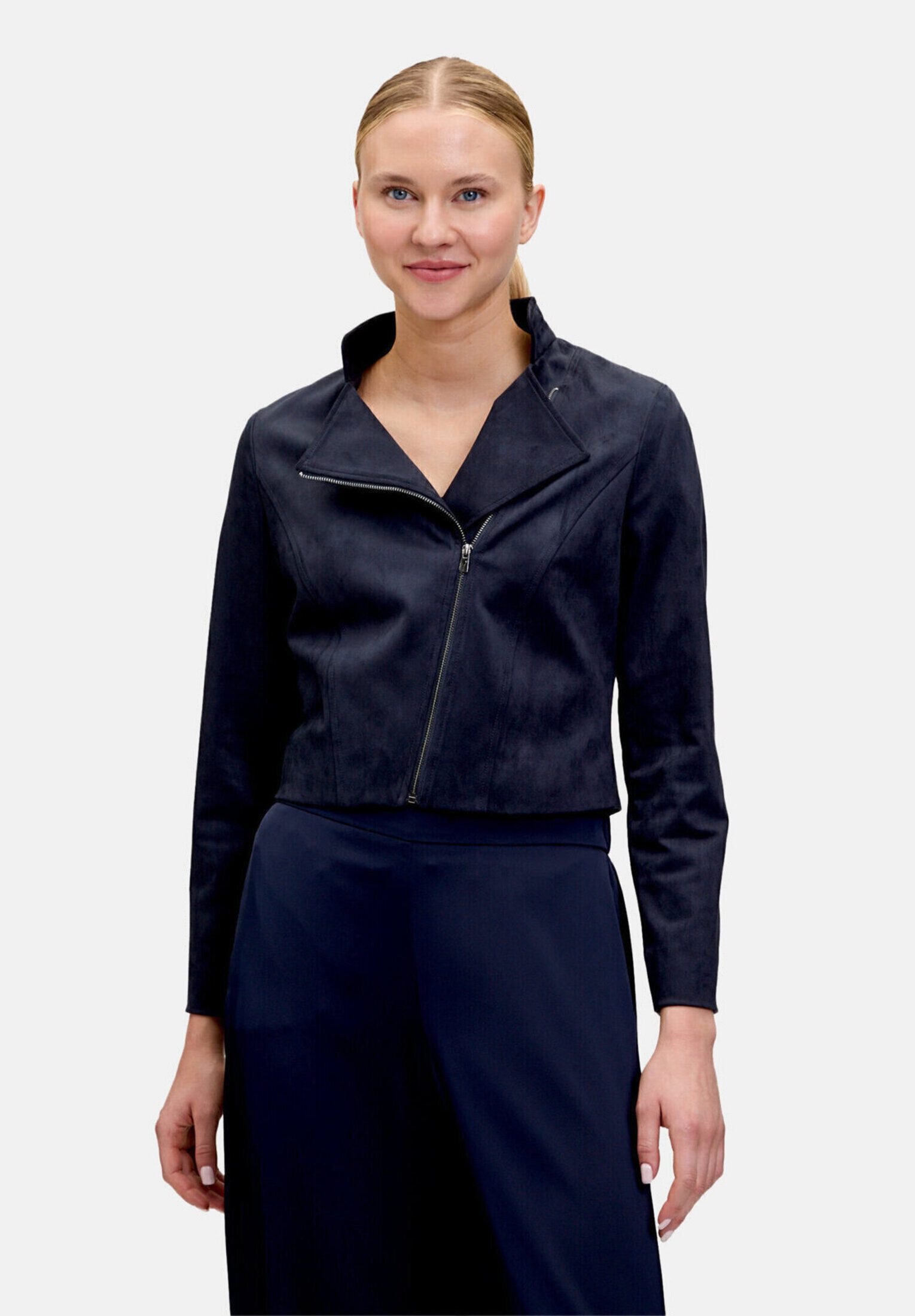 Vera Mont Jackenblazer Damen mit Reißverschluss Reißverschluss – Bild 2 von 5