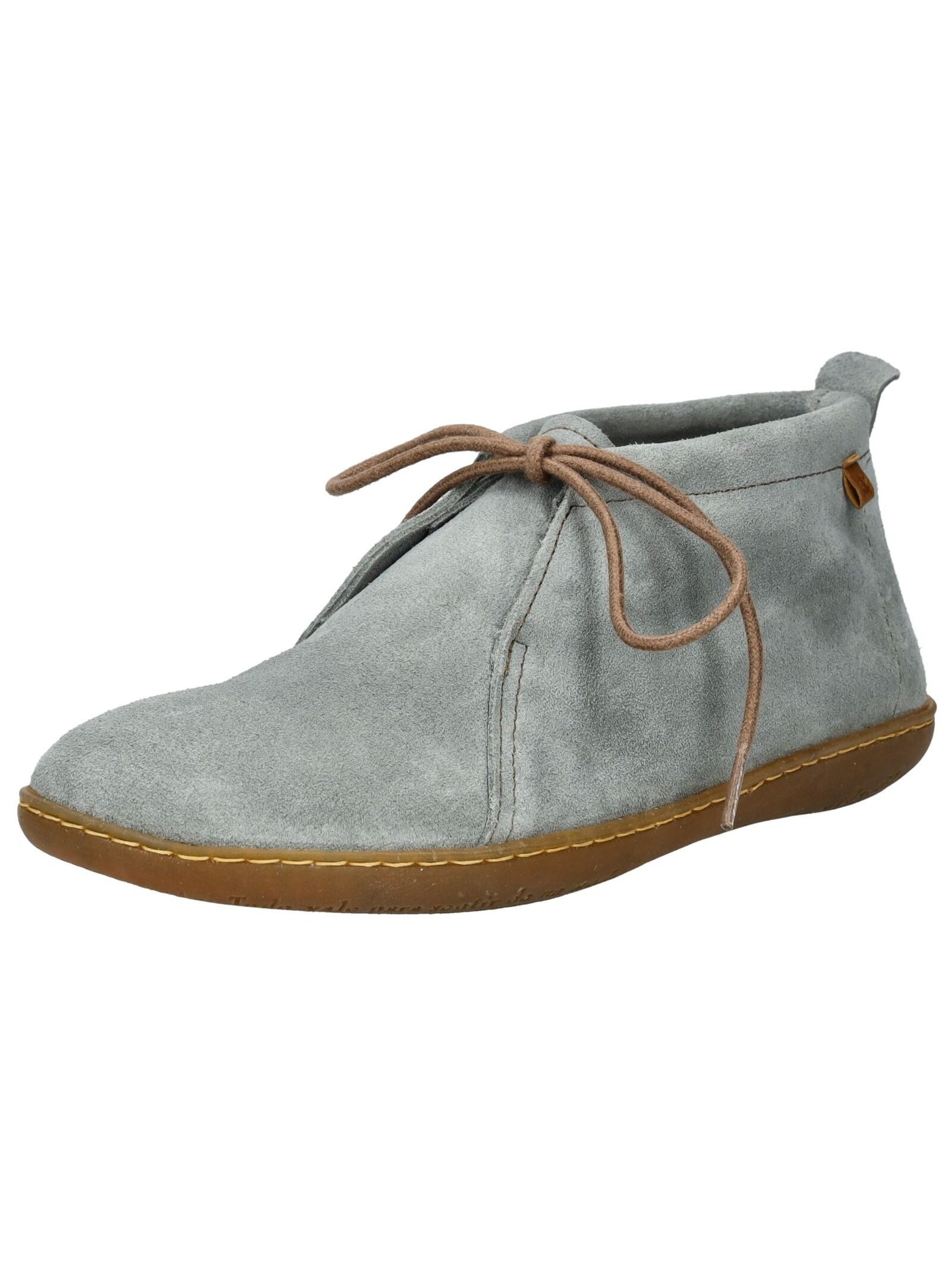 Halbschuhe Veloursleder Schnürschuh