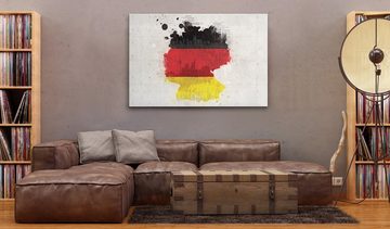 Artgeist Wandbild Deutschlandkarte