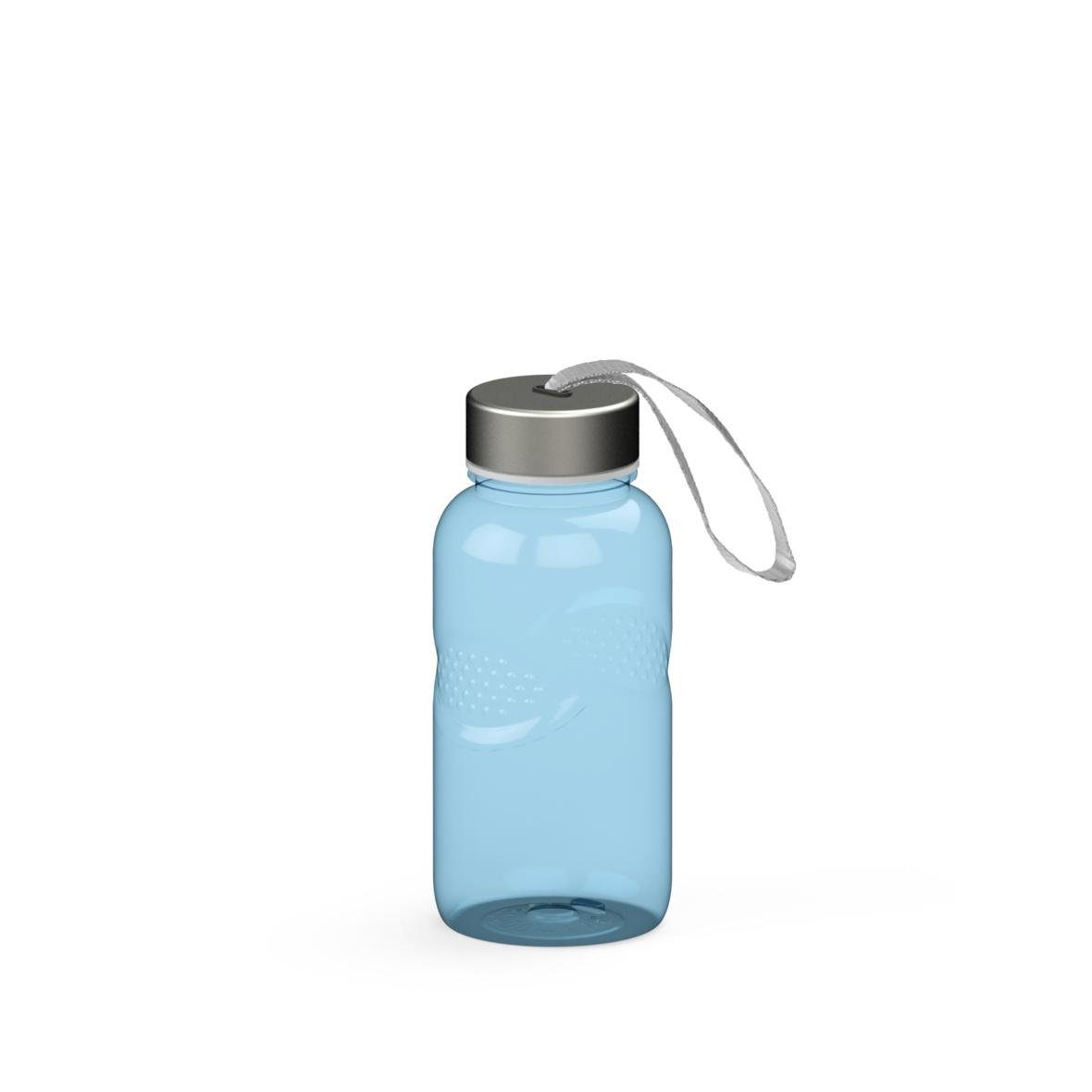 elasto Trinkflasche Wasserflasche Carve "Pure" 0,5 L aus langlebigem Tritan, Made in Germany, Sportflasche, kohlensäurehaltige Getränke