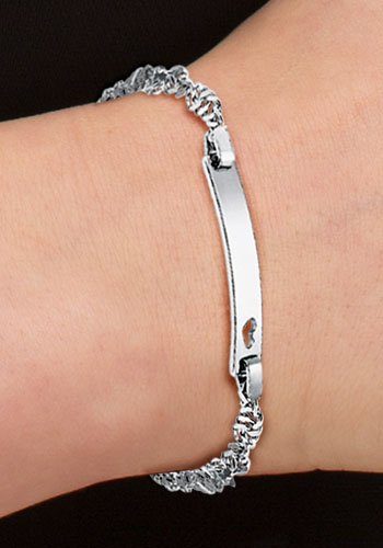 in 9048571, Amor Herz, Made Germany Silberarmband
