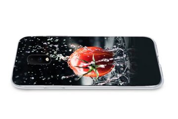 MuchoWow Handyhülle Tomate - Gemüse - Stilleben - Wasser - Rot, Phone Case, Handyhülle OnePlus 7, Silikon, Schutzhülle