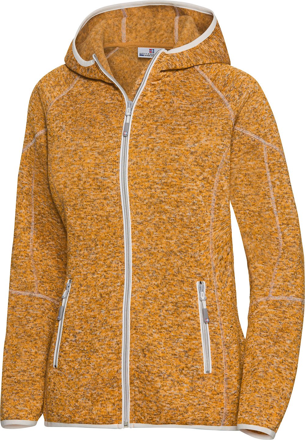 Spitzbergen Strickfleecejacke Behaglicher Komfort für jede Gelegenheit