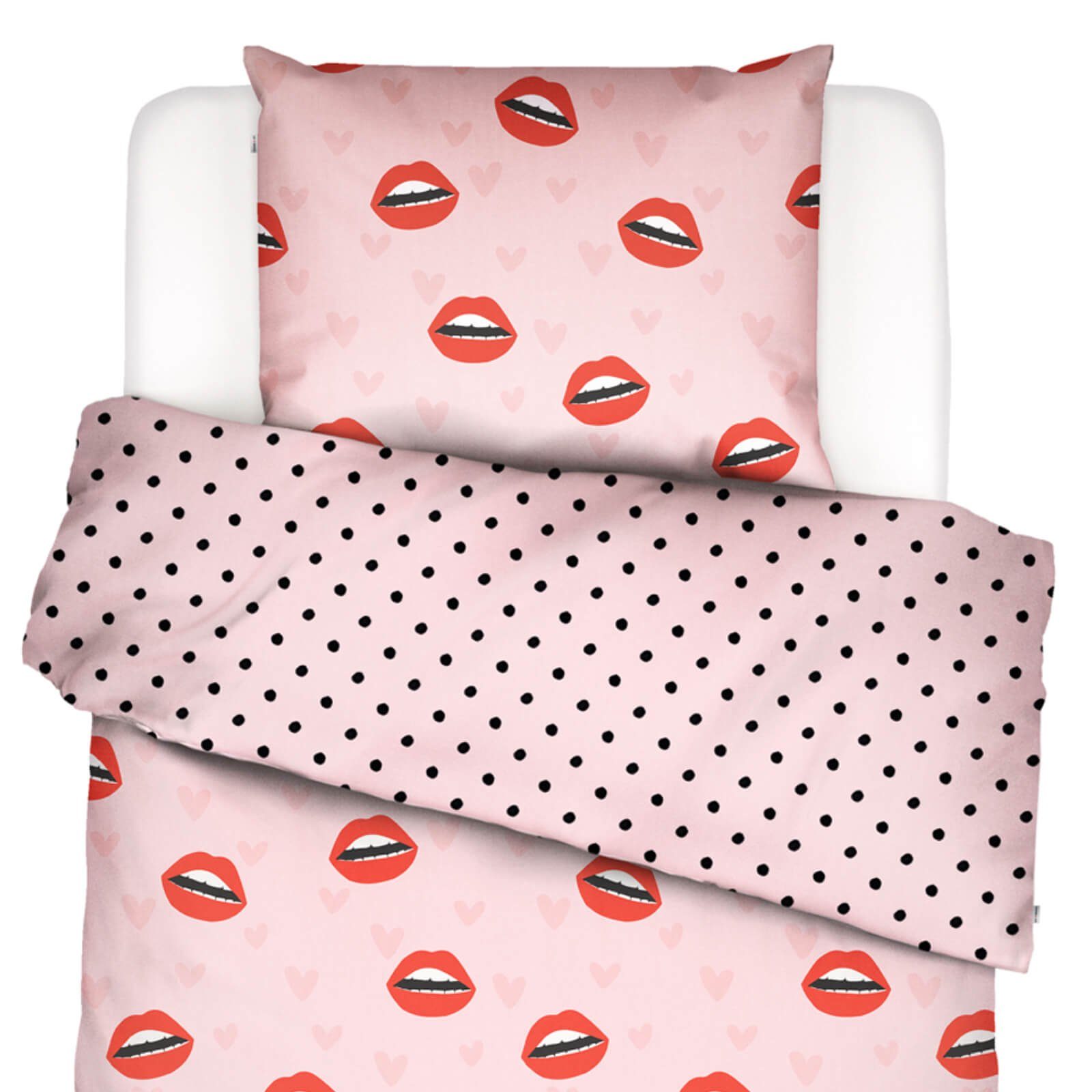 Essenza Bettwäsche Kiss my Sass, Perkal, günstig online kaufen