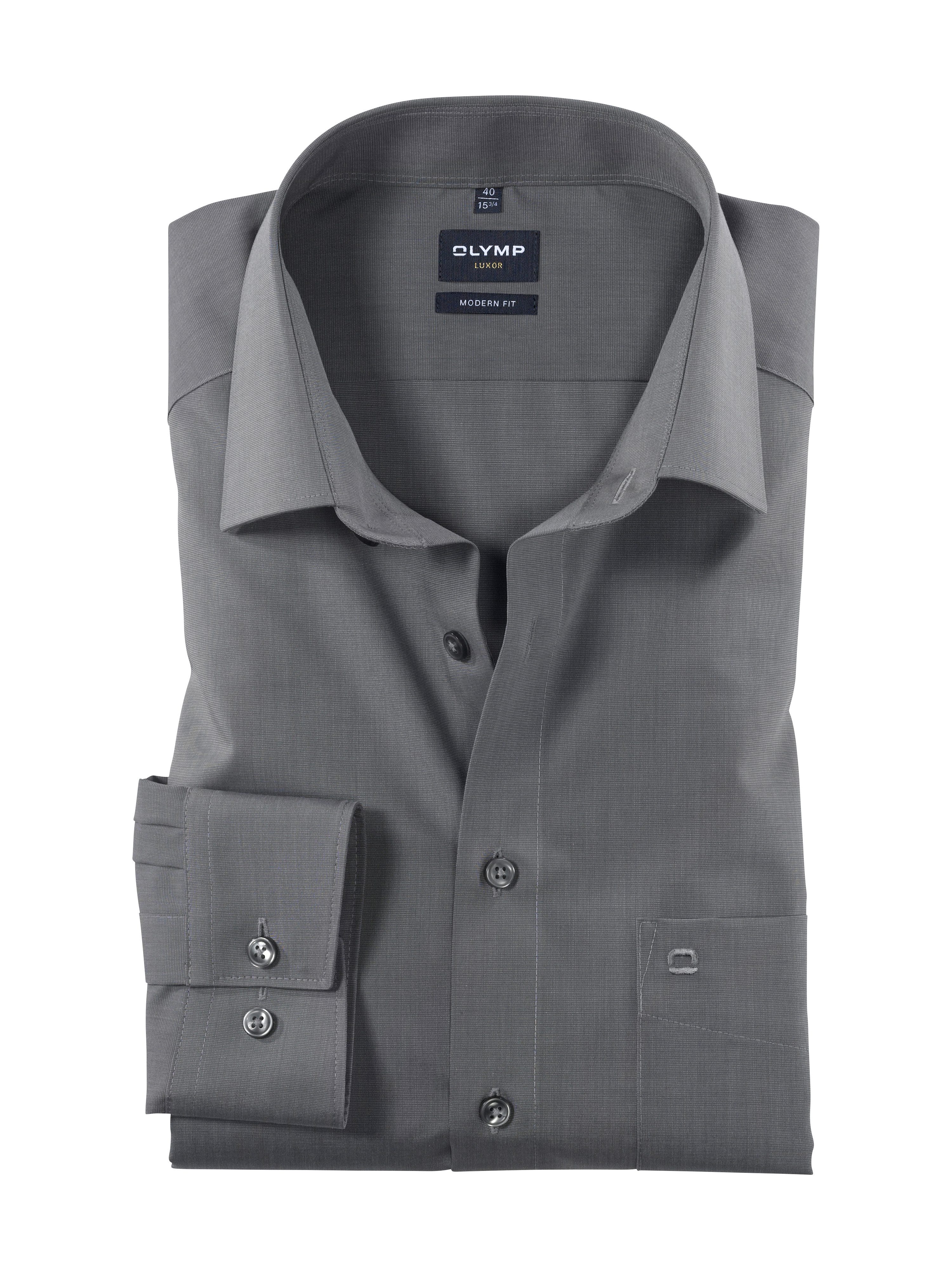 OLYMP Businesshemd Luxor modern fit Modern fit, New-Kentkragen, schlichtes günstig online kaufen