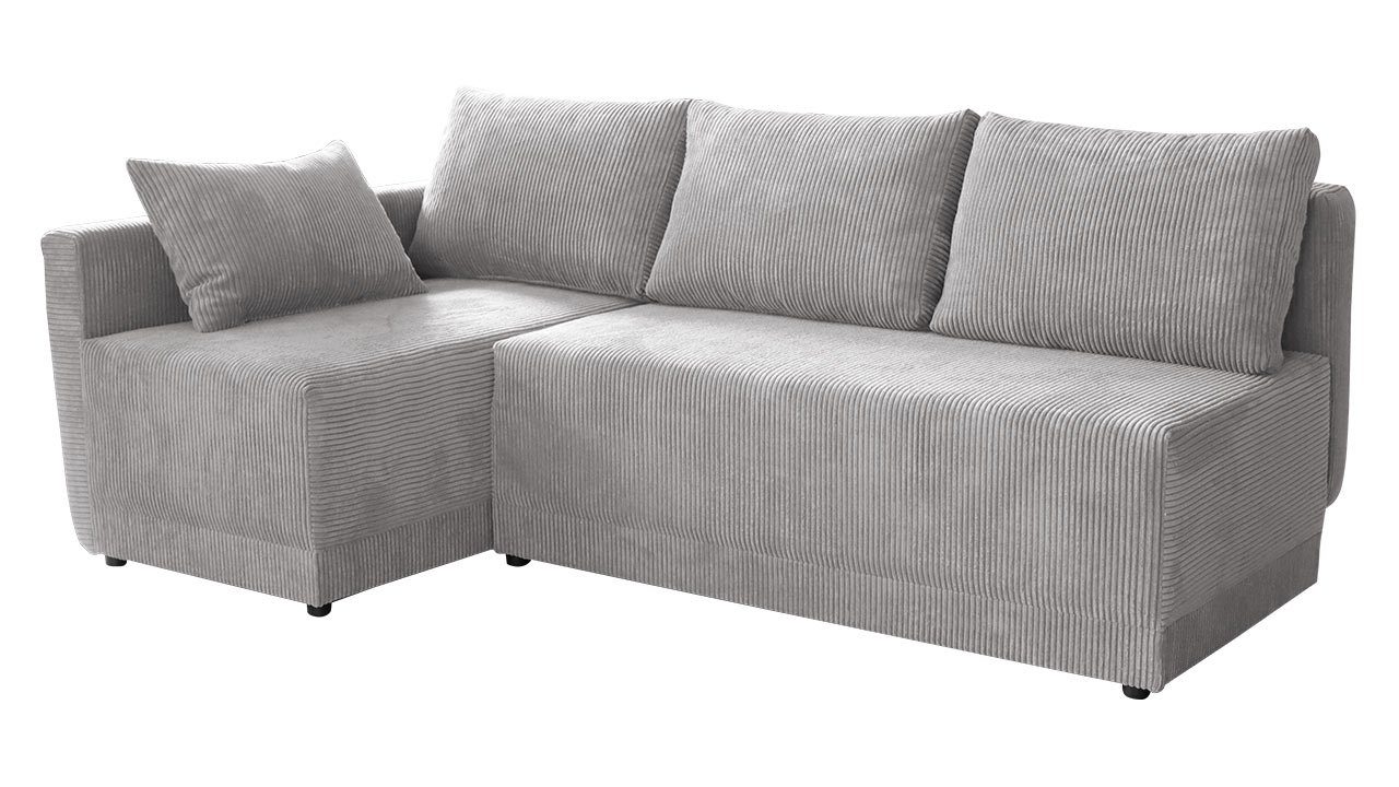 MIRJAN24 Ecksofa Nestor Cord, mit Bettkasten günstig online kaufen
