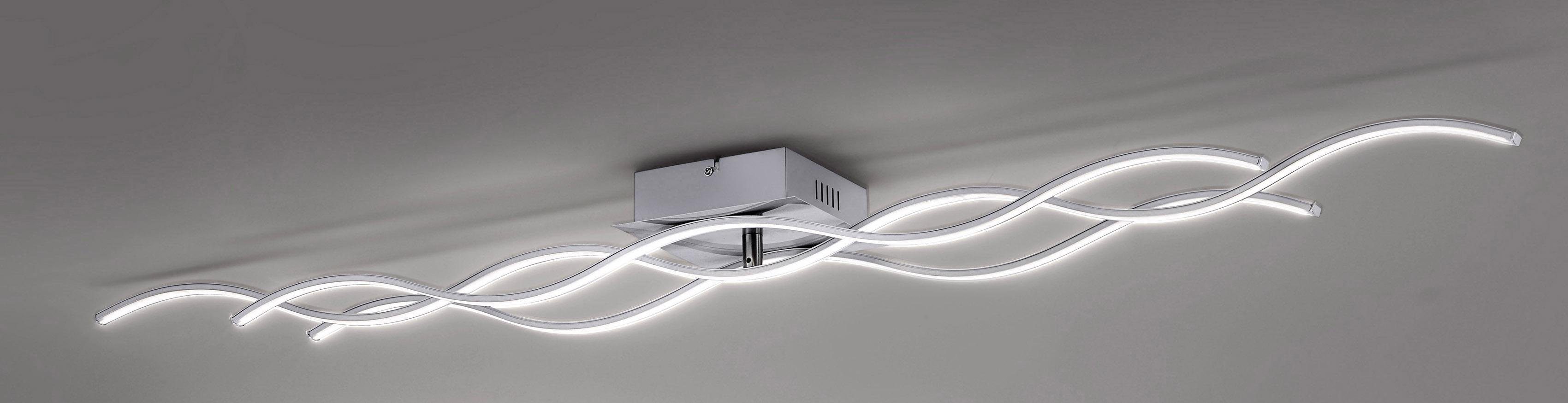 LEDLeuchtmittel WELLA, inklusive festverbautem fest integriert, Leuchten LED Deckenleuchte Warmweiß, Direkt
