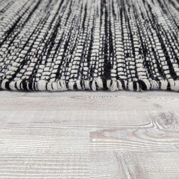 Teppich Wohnzimmer-Teppich Handgewebtes Flachgewebe Aus Wolle, TT Home, Läufer, Höhe: 12 mm