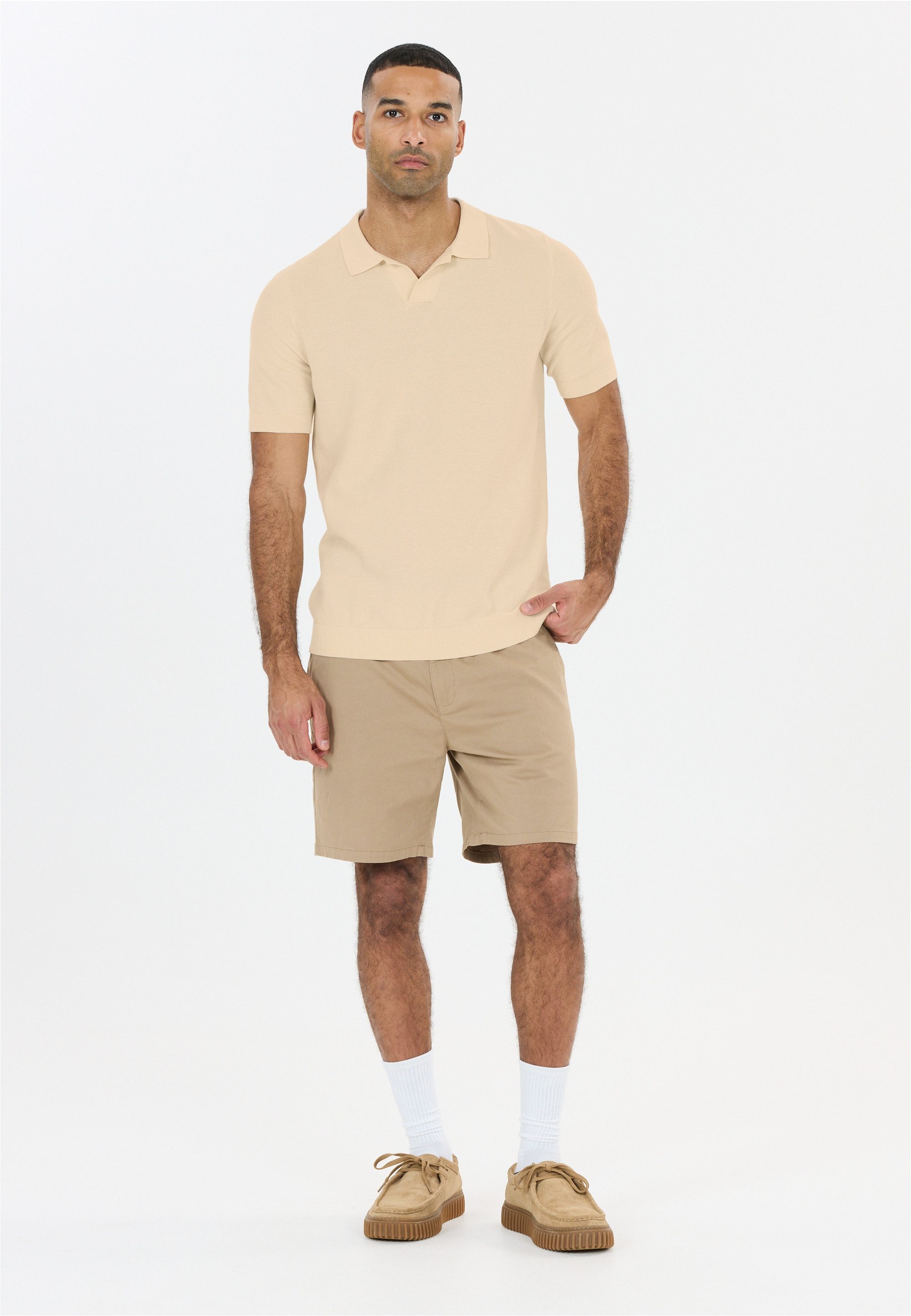 nou Langarm-Poloshirt Beusch atmungsaktiv