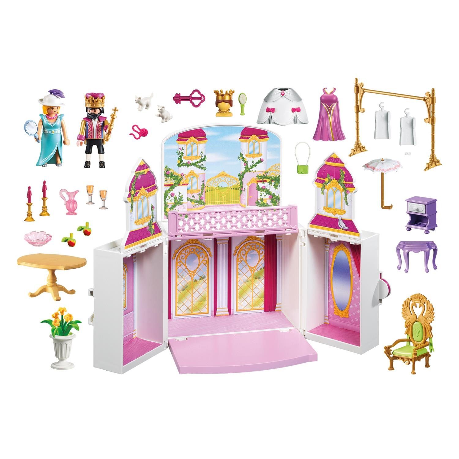 Playmobil® 4898 Aufklapp-Spiel-Box "Königsschloss" Konstruktions-Spielset günstig online kaufen