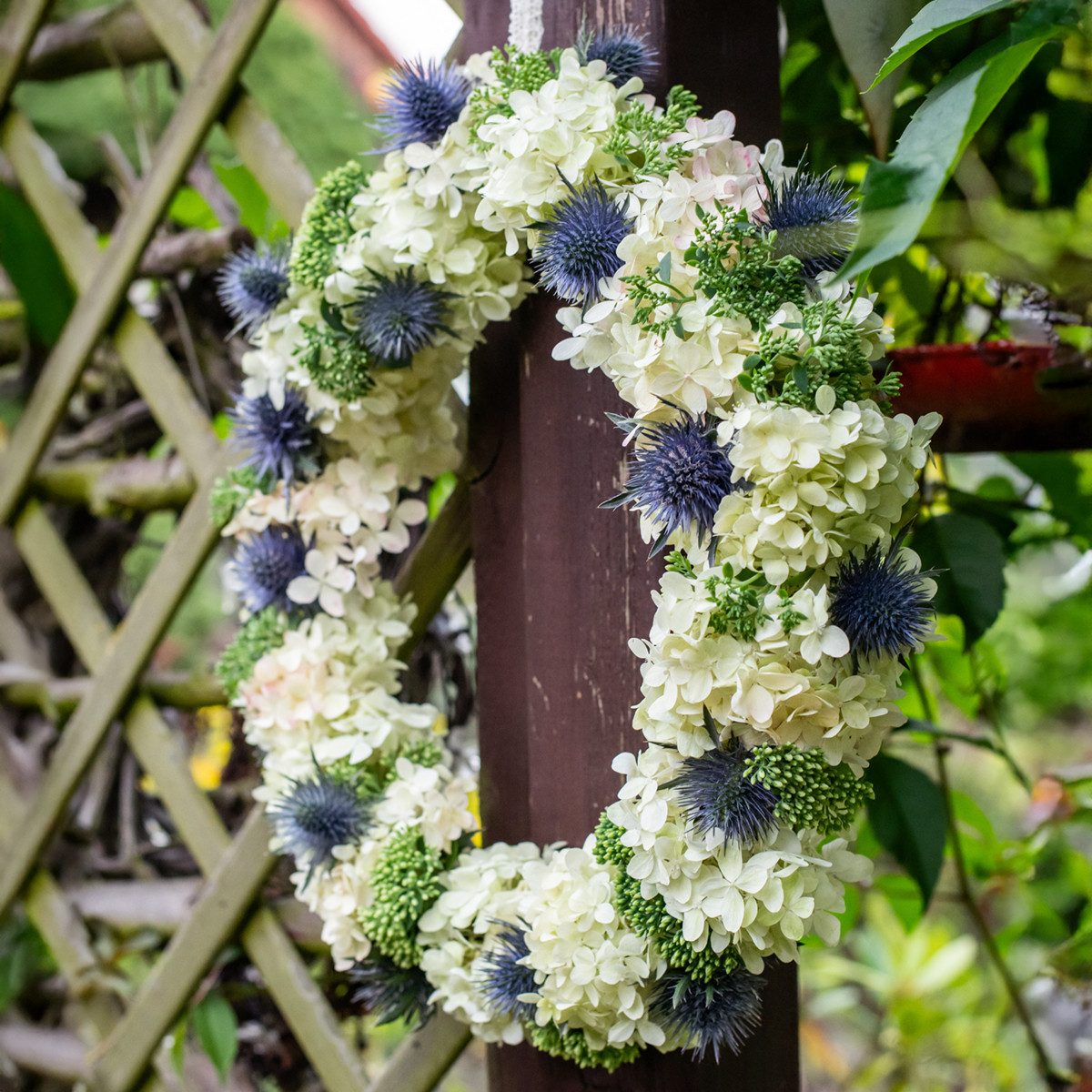 Kunstblume Deko Schneeballhortensie Künstlich Weiß 65cm günstig online kaufen