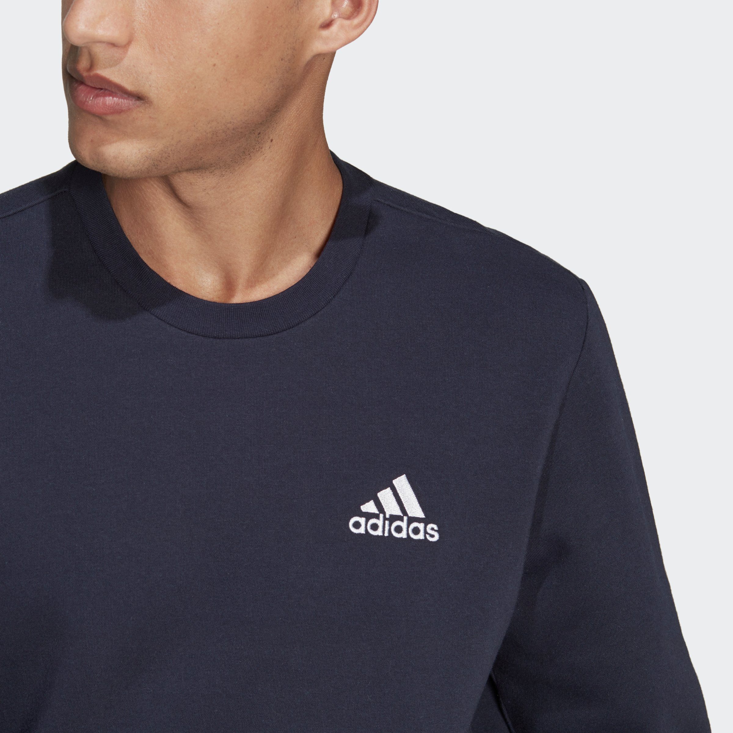 adidas Sportswear Sweatshirt ESSENTIALS FLEECE Legend Ink White 