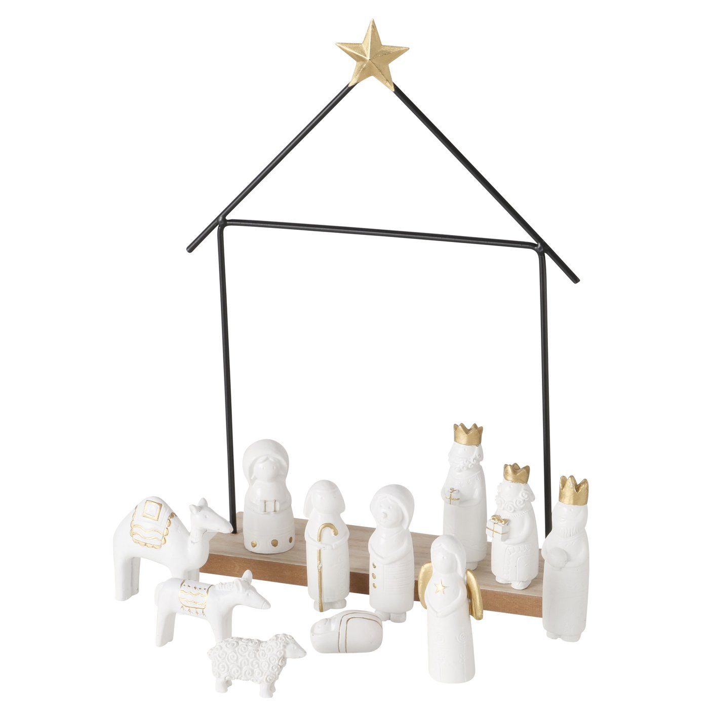 BOLTZE GRUPPE GmbH Weihnachtsdorf NATOS, Weihnachtskrippe, 11 Фигурки