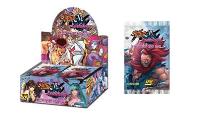 Capcom Sammelkarte UFS - Street Fighter vs. Darkstalkers - 24 x Boosterpackung im original Display verpackt - englisch