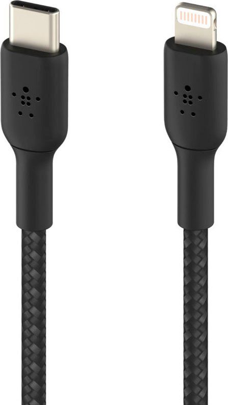 Belkin CAA004BT2MBK Lightningkabel, Lightning, USB-C, (200 cm)