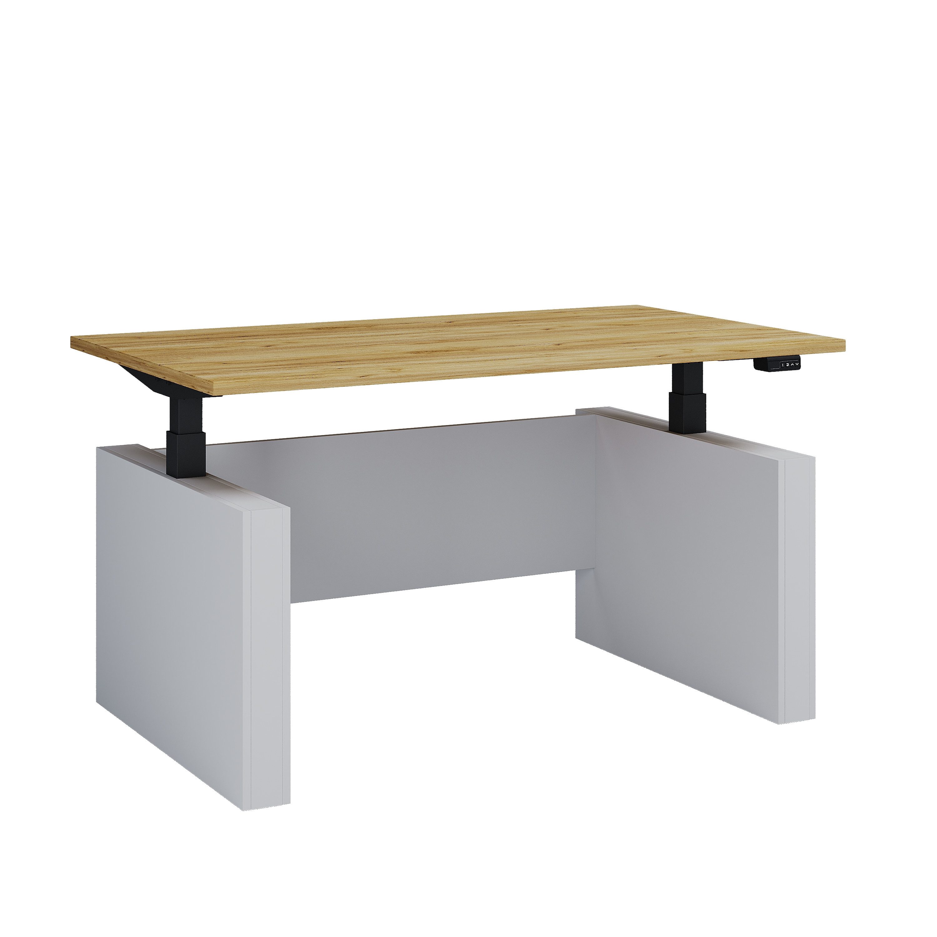 VCM Schreibtisch elektrisch höhenverstellbar Salia H. 73-122 x B.
