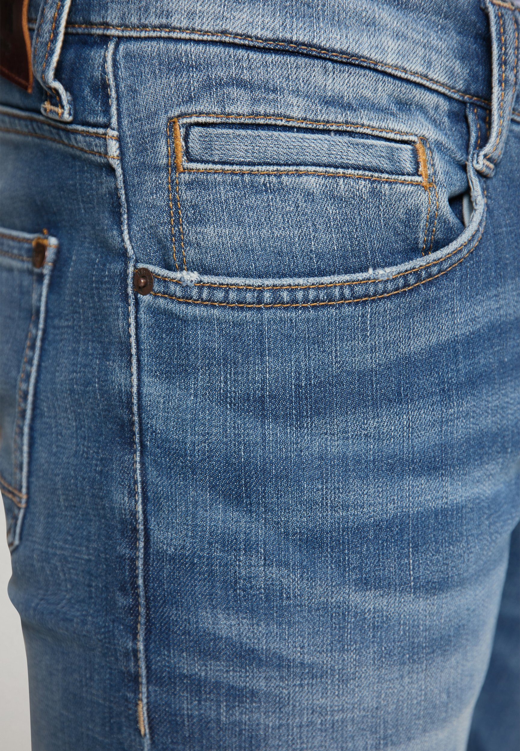 Slim-fit-Jeans OREGON blau TAPERED MUSTANG