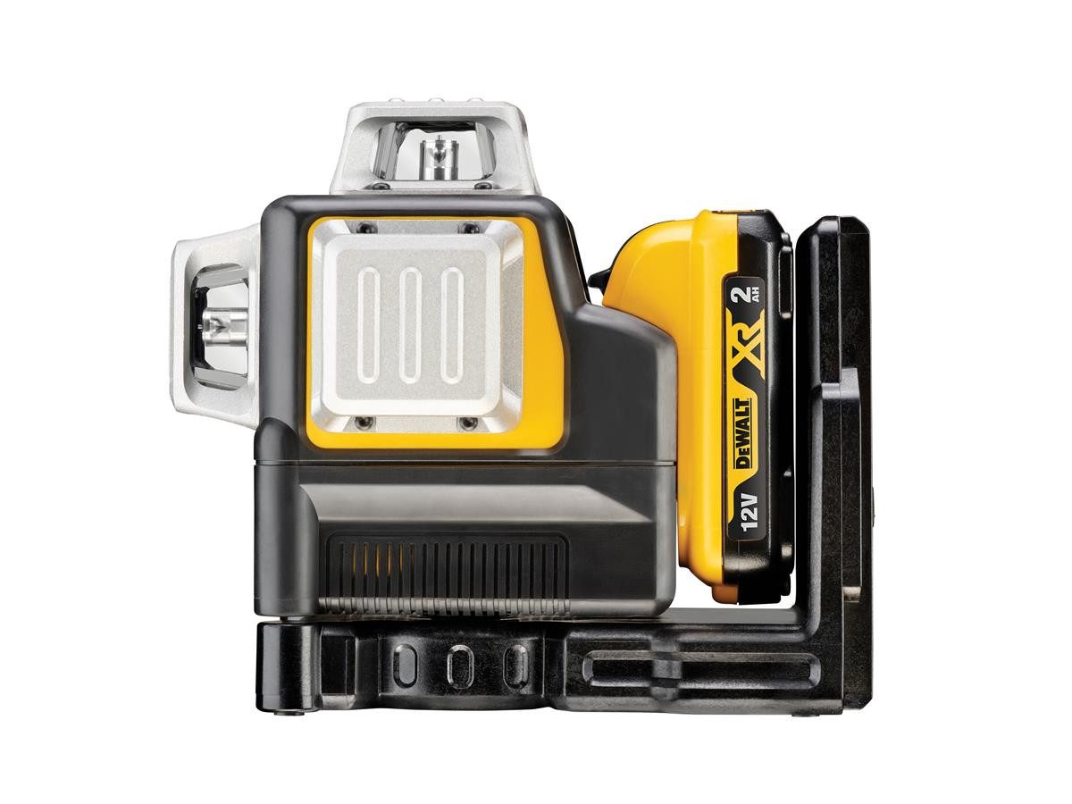 DeWalt Linienlaser 3x360Grad,gruen,10,8V, (Set), inkl. Akku und Ladegerät. im Transportkoffer