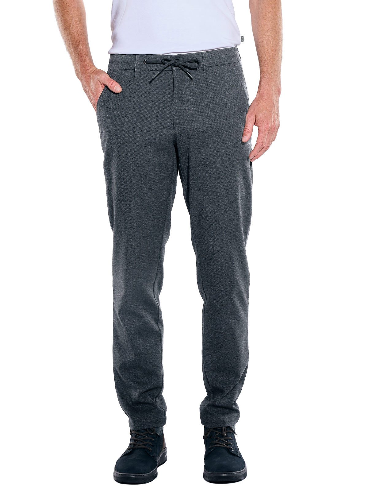 Engbers Chinohose Herren Chino straight, Saphirblau