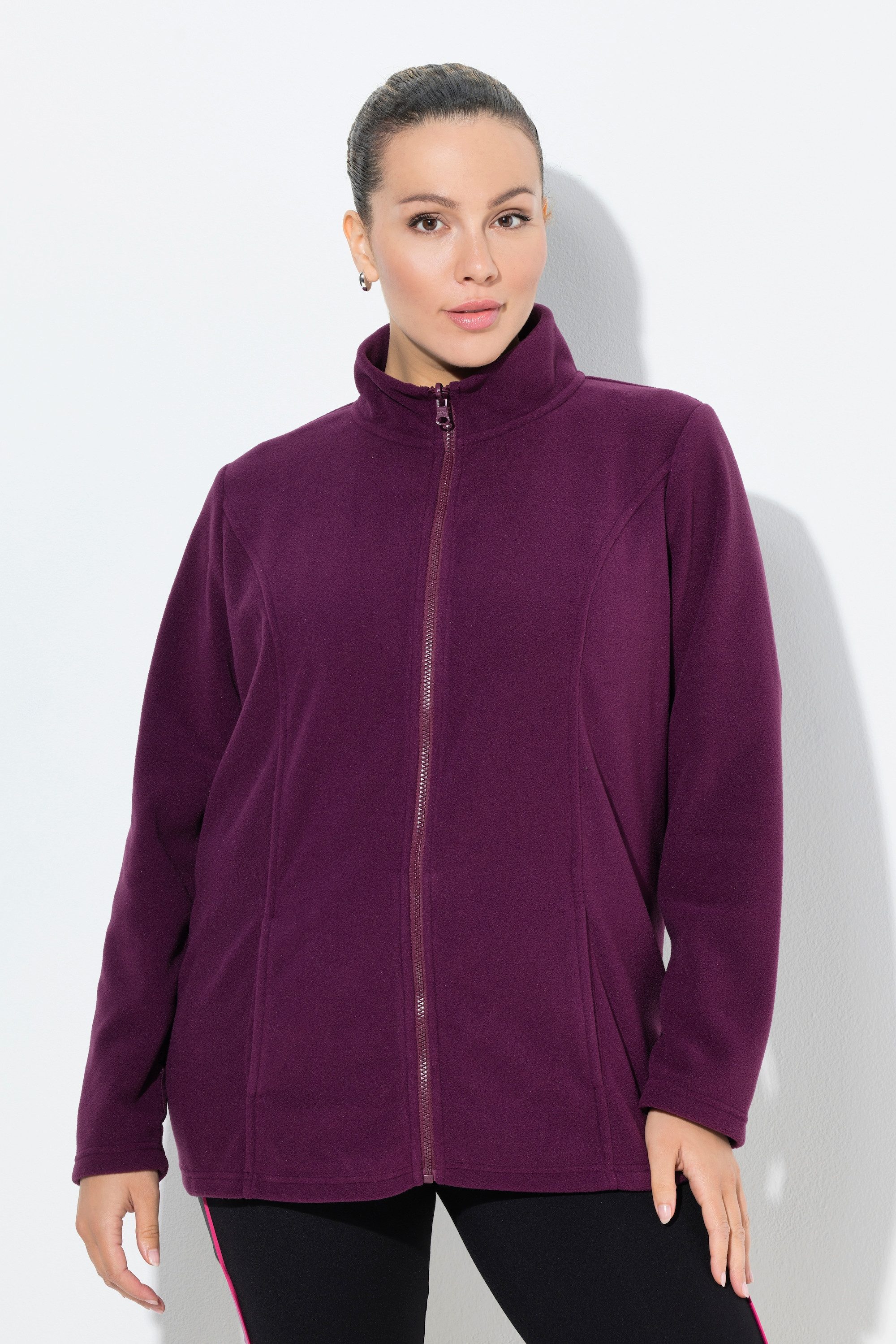 Ulla Popken Sweatjacke Fleecejacke Baukastensystem Innenjacke recycelt günstig online kaufen