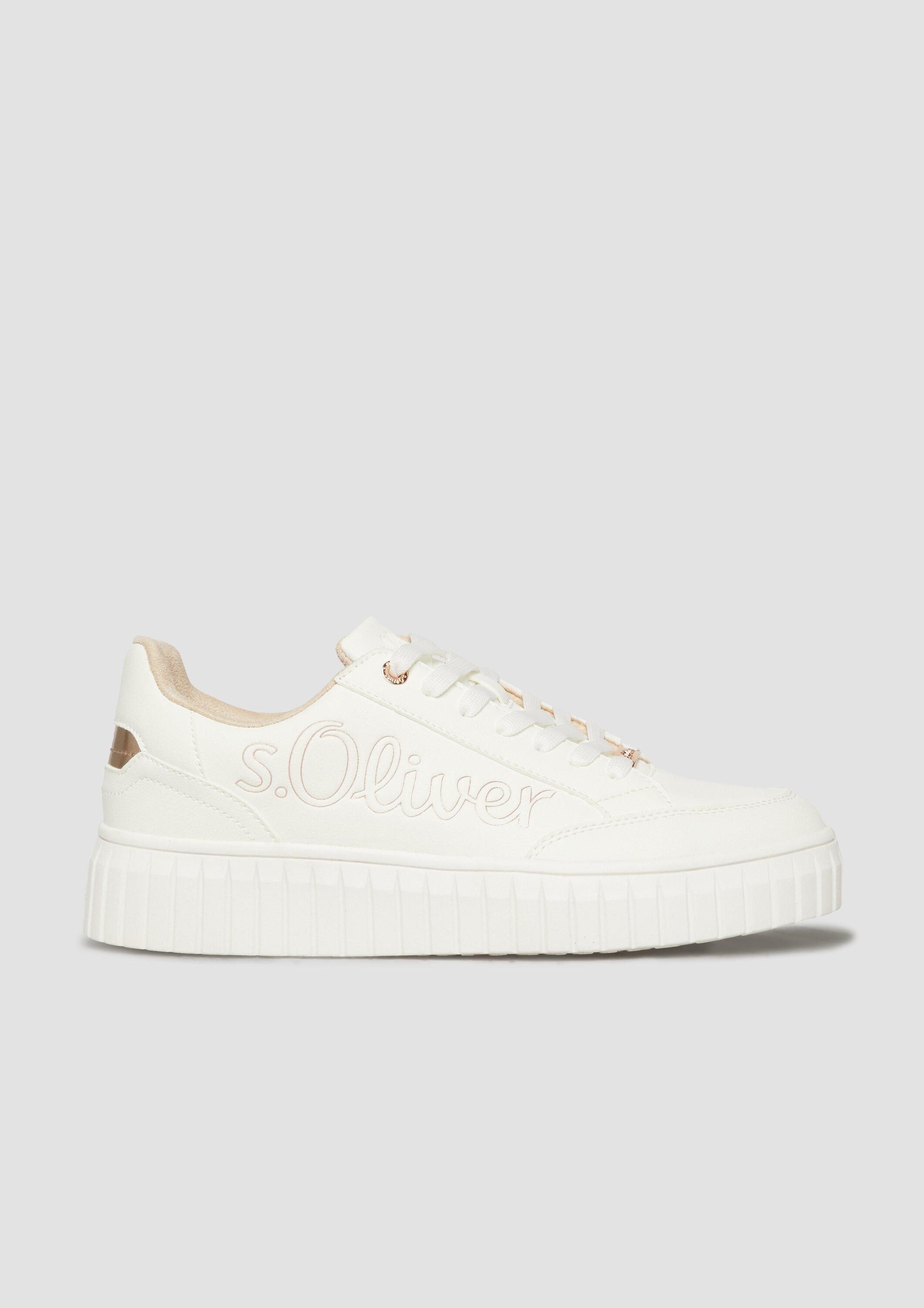 s.Oliver Sneakers Sneaker Sneaker mit Plateau-Sohle