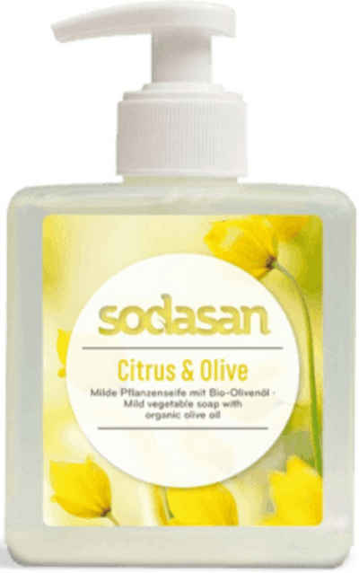 Sodasan Flüssigseife »SODASAN Flüssigseife Citrus u. Olive 300 ml«