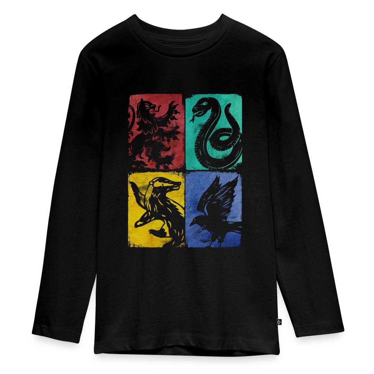 Spreadshirt T-Shirt Harry Potter Häuser Wappen günstig online kaufen
