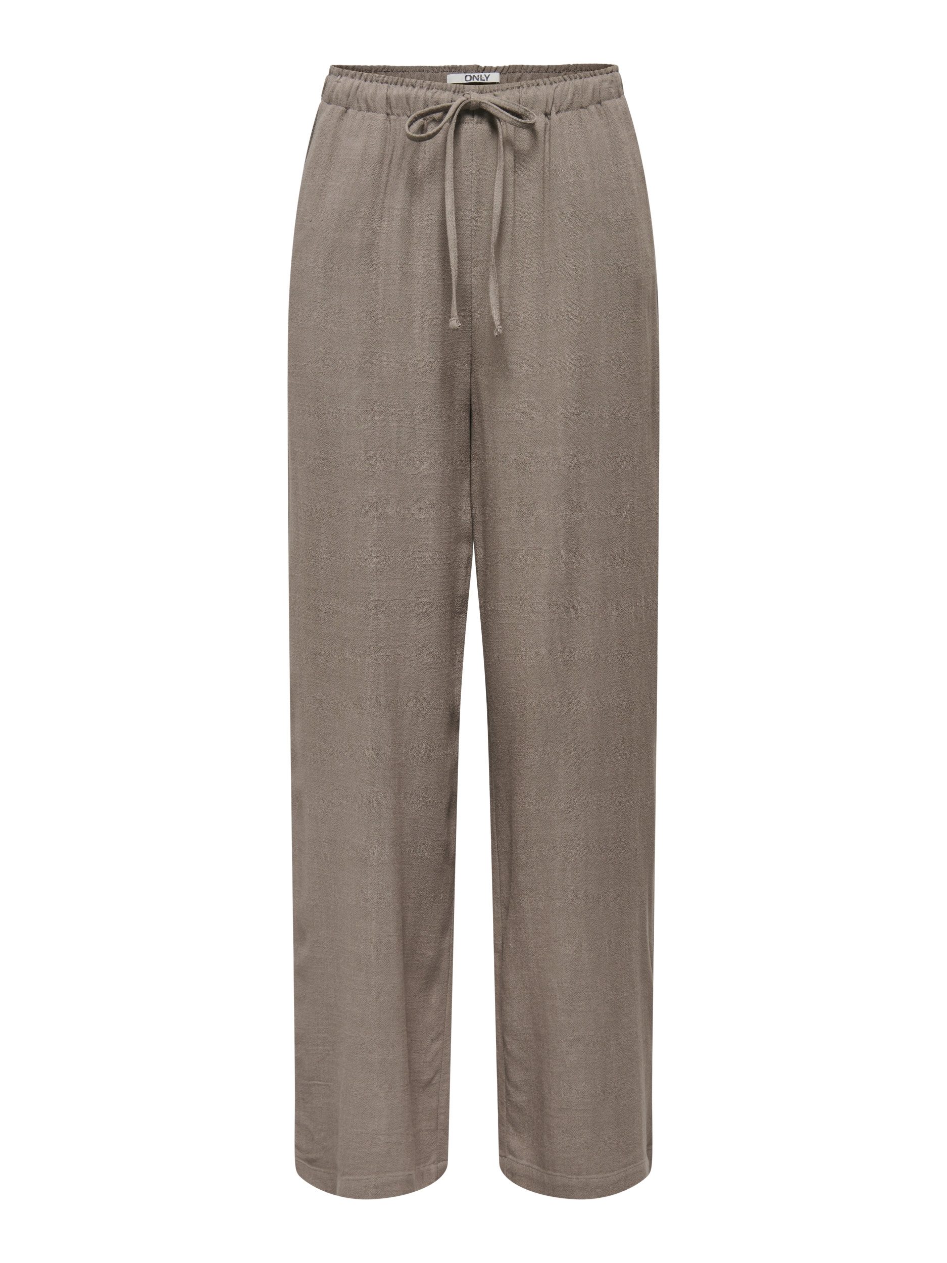 Stoffhose ONLSIESTA MW PULL-UP LINEN BL PNT N