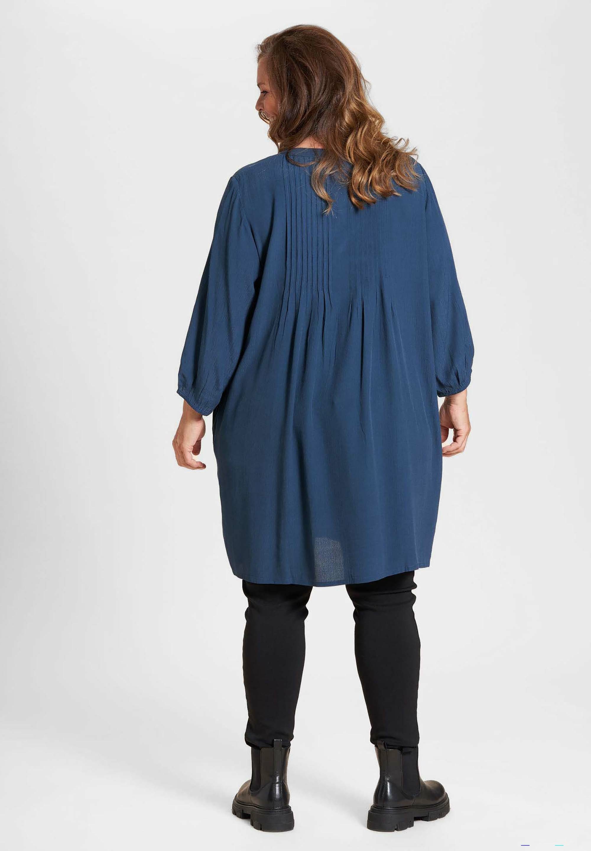 Johanne Danish Design GOZZIP Tunikashirt Taubenblau