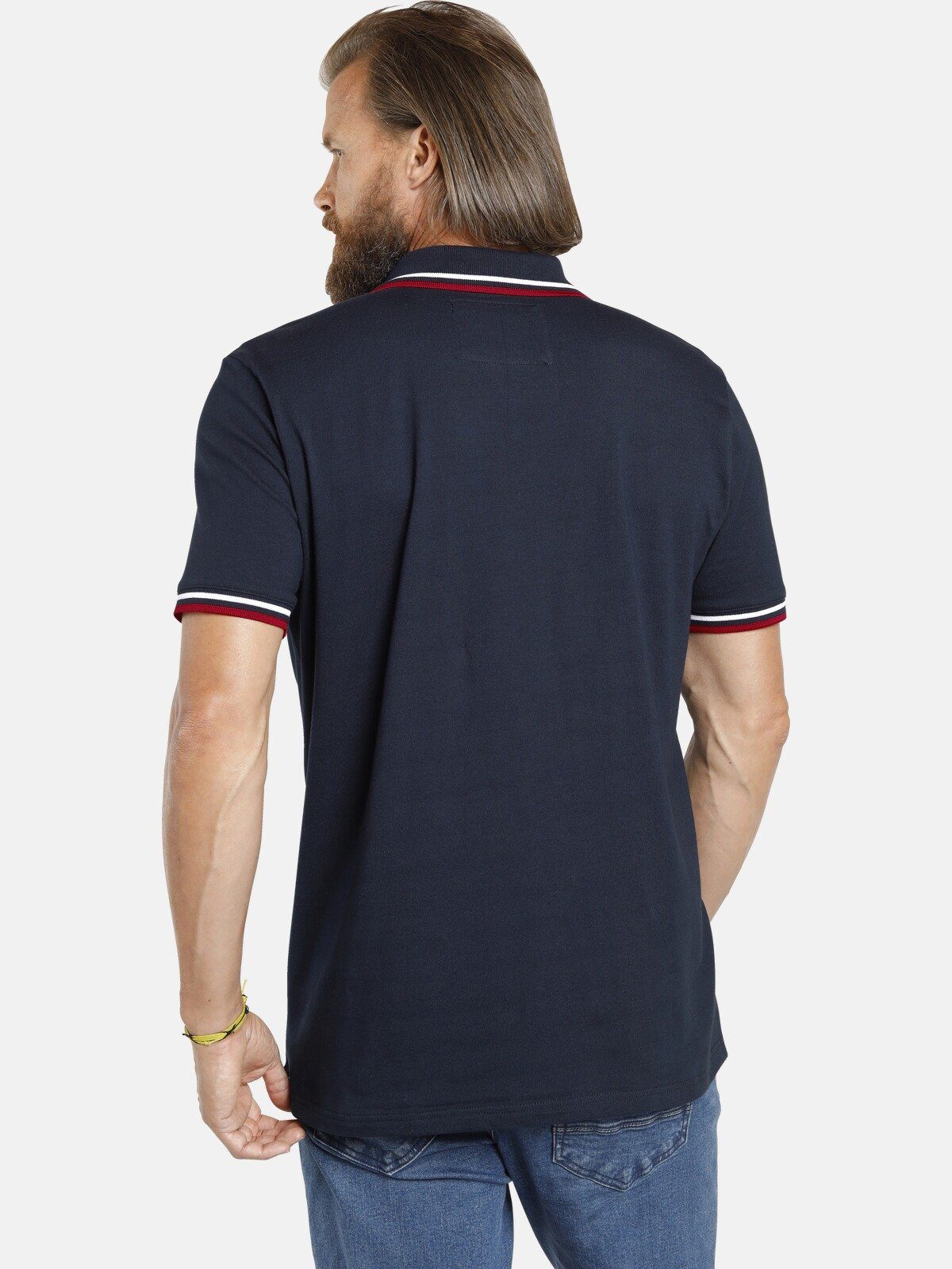 Designs JOHAN Vanderstorm zwei in Jan Poloshirt weiß (2er-Pack)