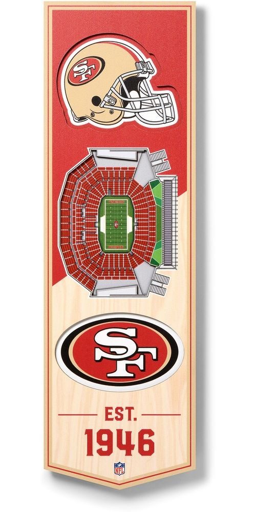 San Francisco 49ers Dekoobjekt