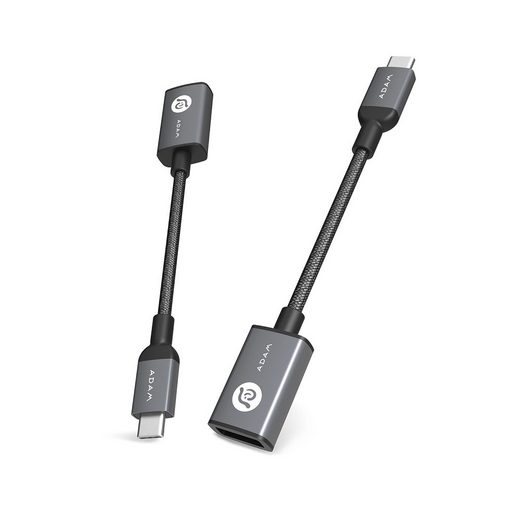 ADAM elements »Adam Elements CASA F13 – USB-C to USB-A Adapter Grey« Adapter