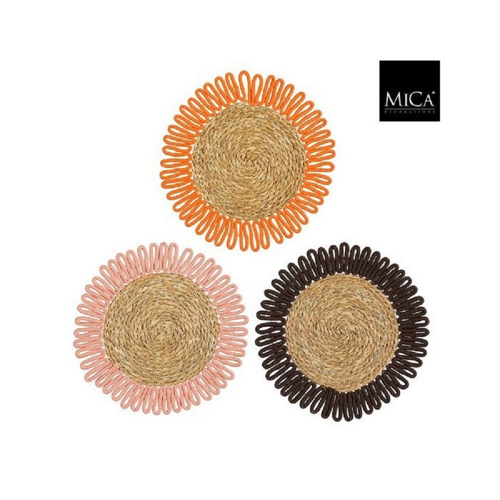 edelman Platzset MICA, Platzteller Tischset Fernandez Braun, farbl. sortiert, 1165981, (1-St)