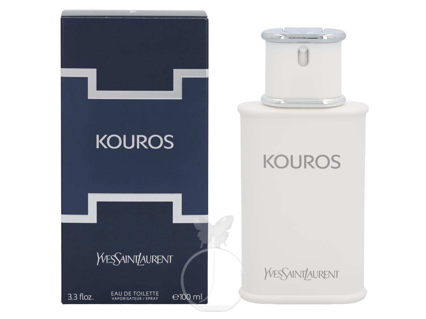 YVES SAINT LAURENT Eau de Toilette Kouros, Glasflakon, Parfüm EDT, Herrenduft