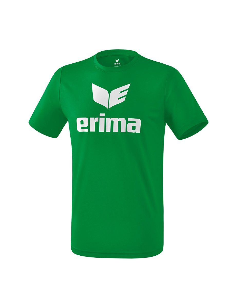 Erima T-Shirt Promo (100% Polyester) dunkelgrün/weiss Kinder