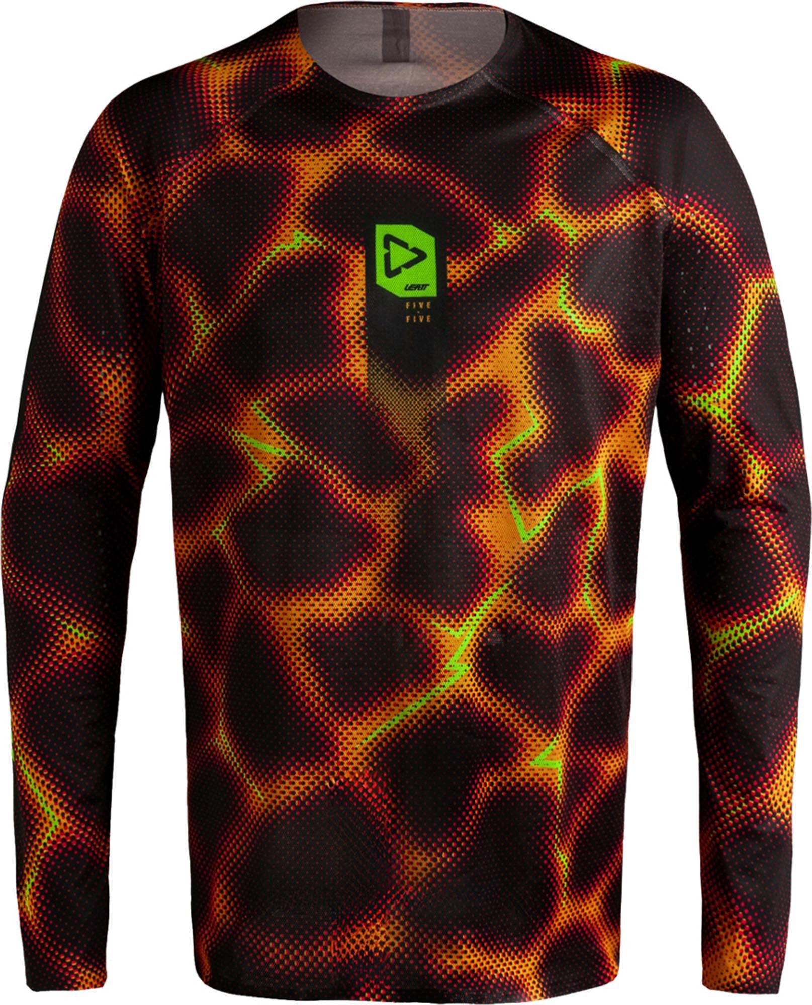 Leatt Motocross-Shirt Moto 5.5 UltraWeld Motocross Jersey Atmungsaktiv protektoren maschinenwaschbar