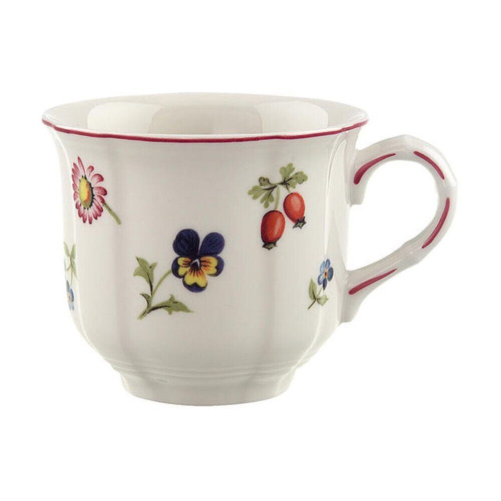 Villeroy & Boch Tasse Kaffeetasse 0,12 l Petite Fleur, 1-tlg., Premium Porcelain, Kaffeetasse, Kaffeeobertasse, 220 ml, Made in Germany, bunt