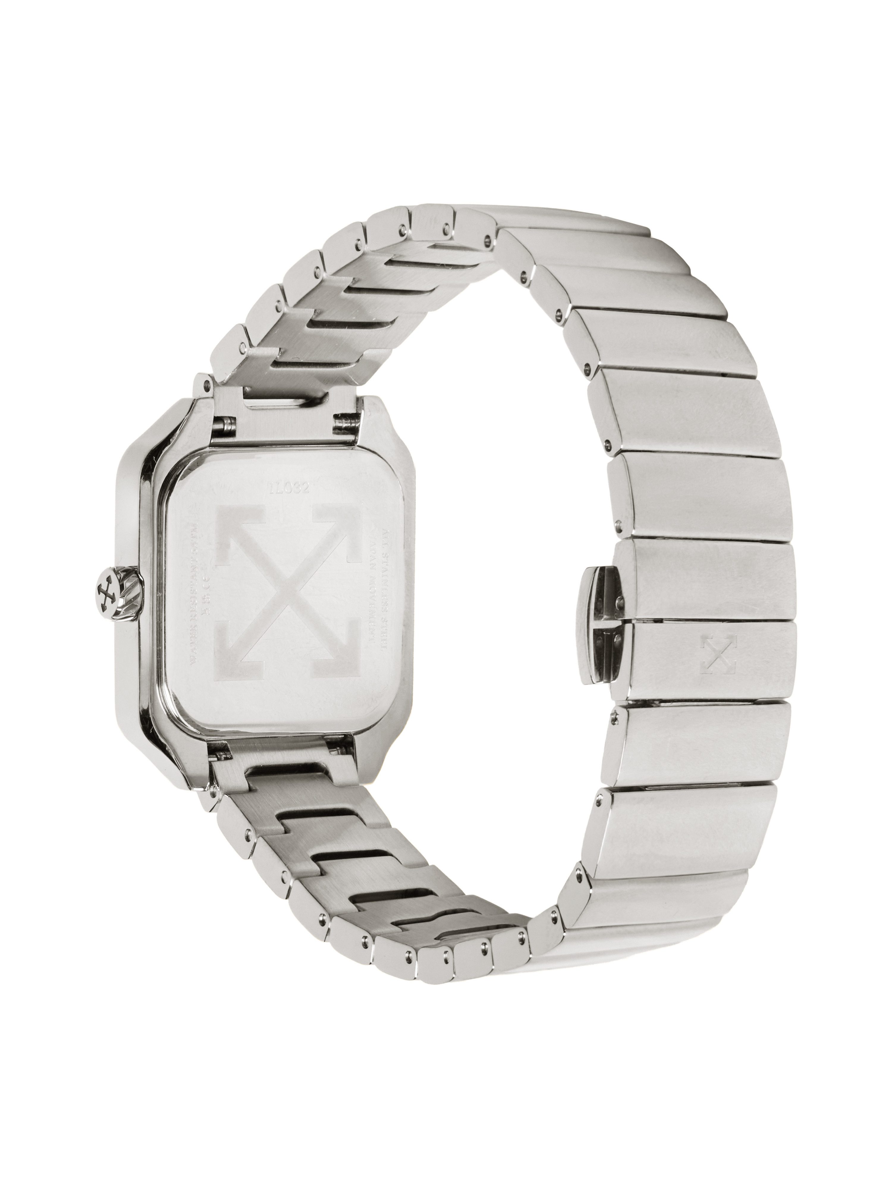 OFF-WHITE Quarzuhr AFTER HOURS OW1L032M0055, Armbanduhr, Damenuhr, Edelstahlarmband, analog