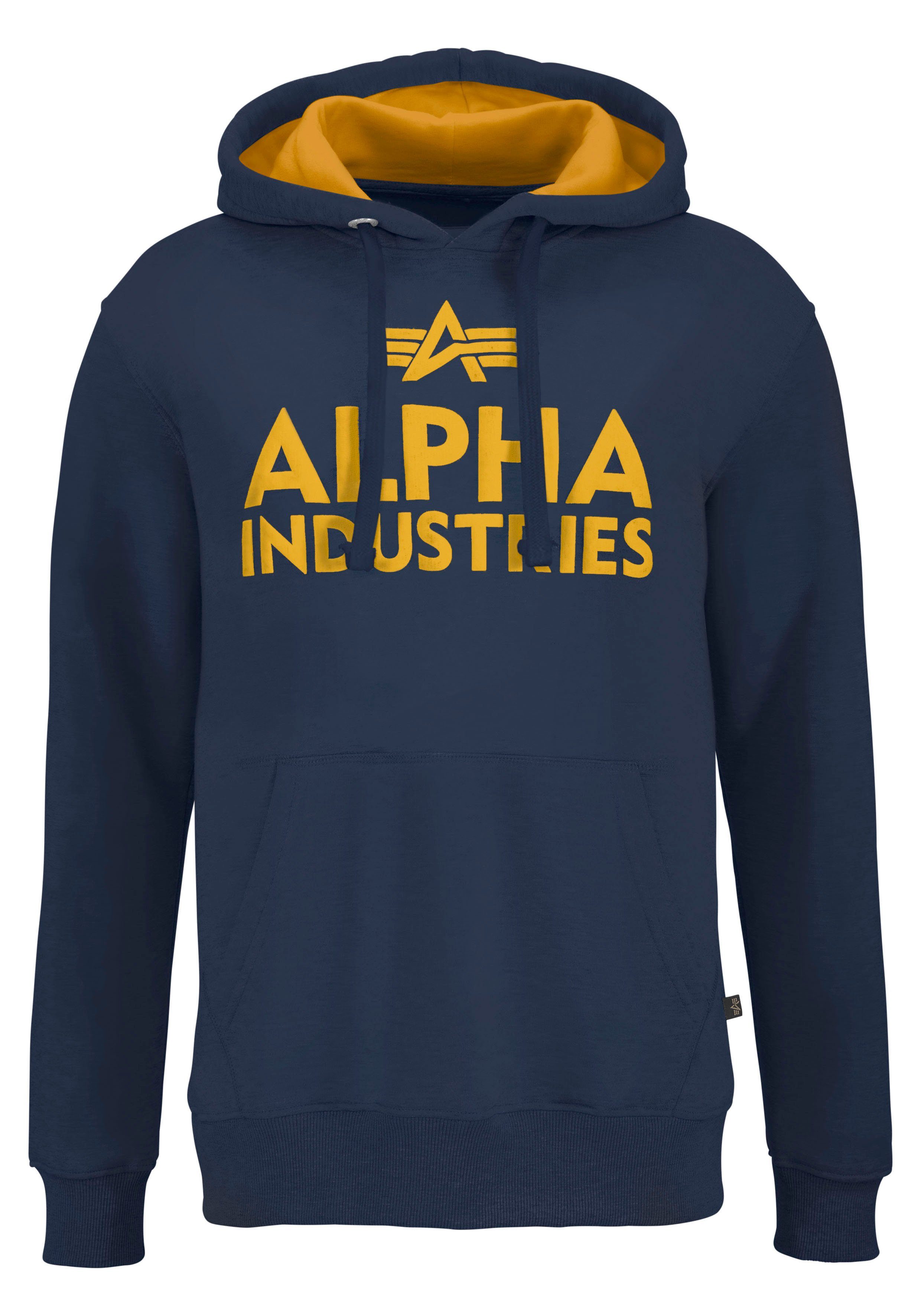 Alpha Industries Kapuzensweatshirt navy new