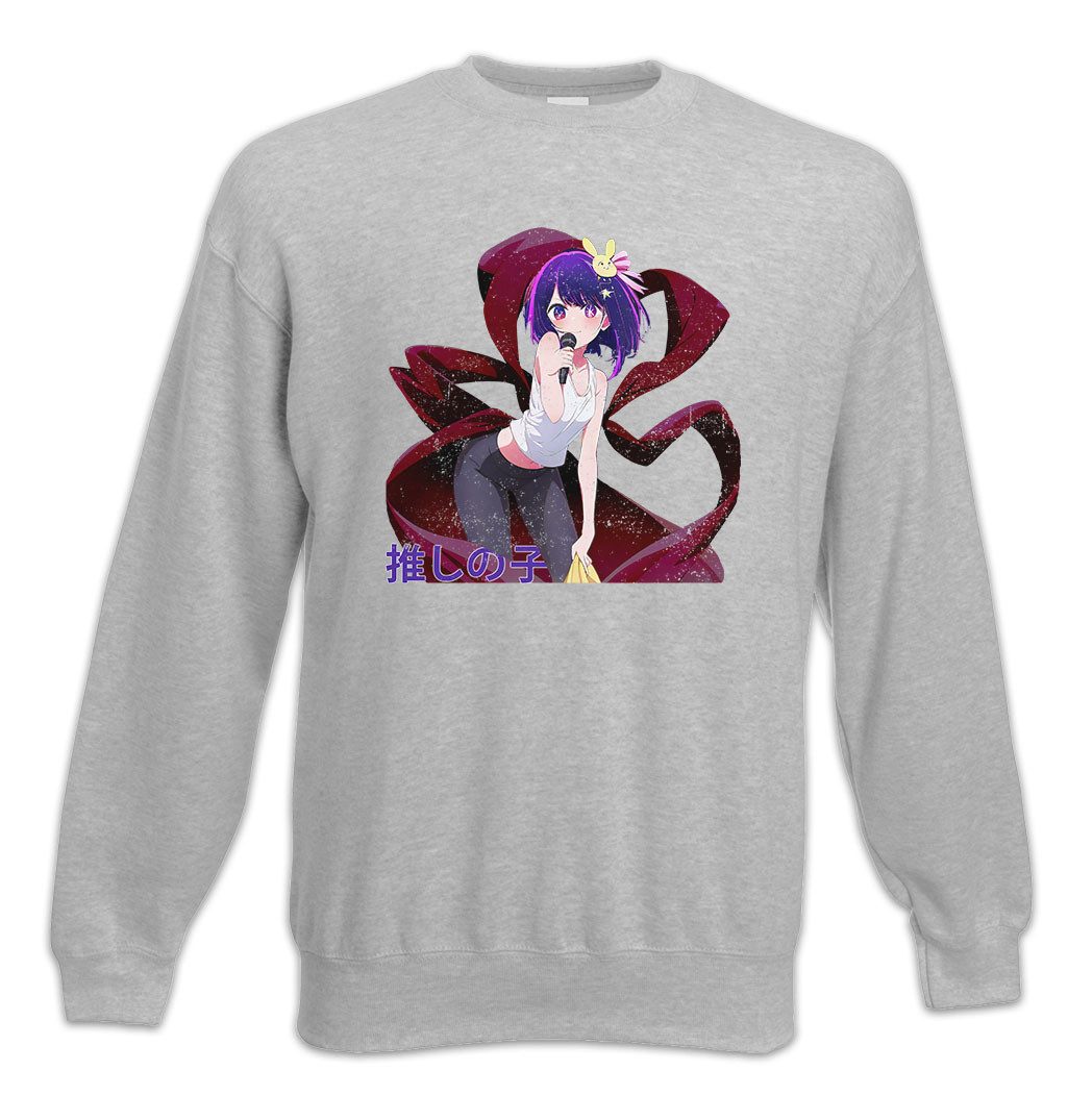 Urban Backwoods Sweatshirt Hoshino Girl Sweatshirt Anime Ko Ruby Oshi No Sarina Tendouji The (1-tlg) Idol's Children Pop Idols