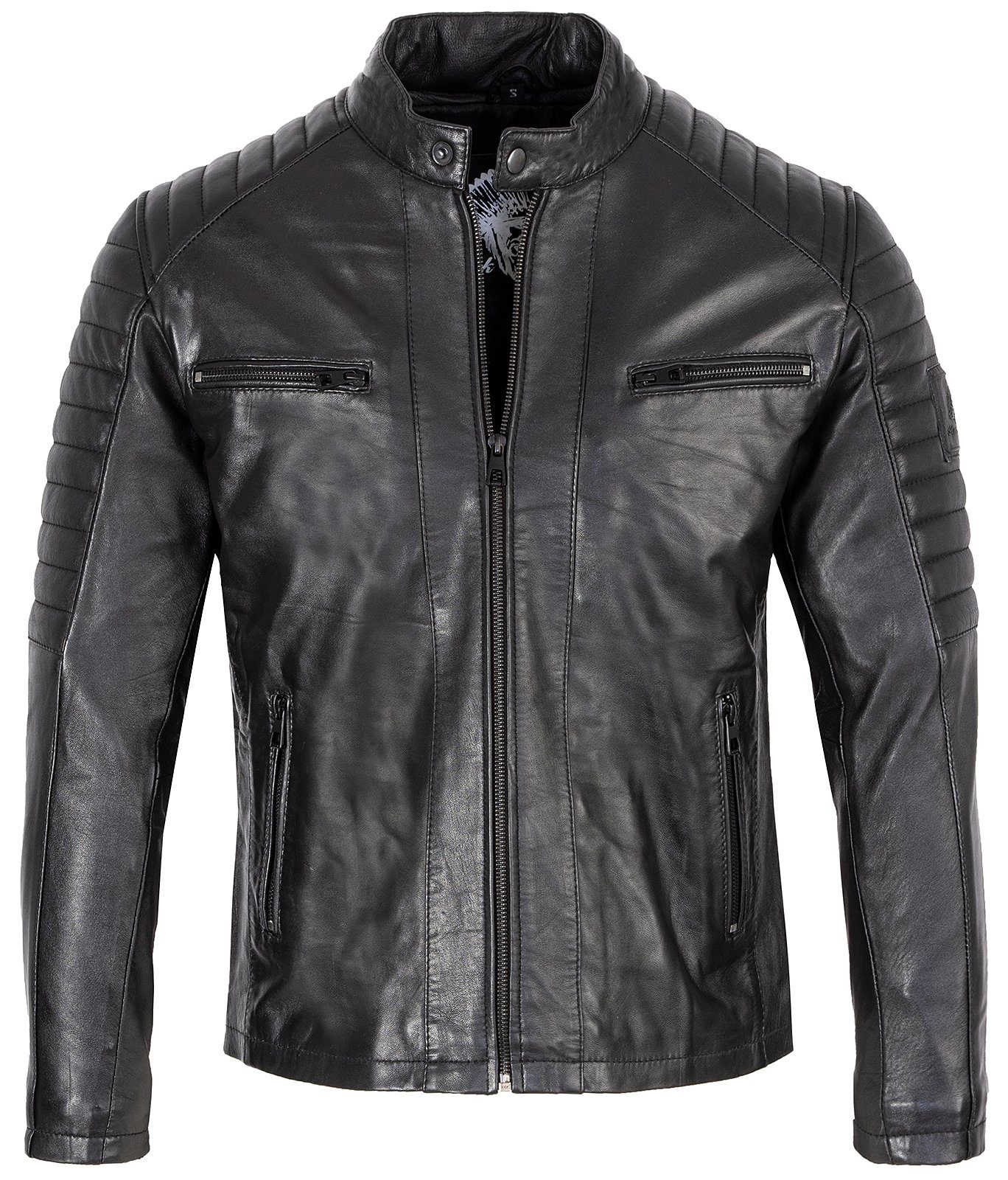 Rock Creek Lederjacke Herren Lederjacke H-183