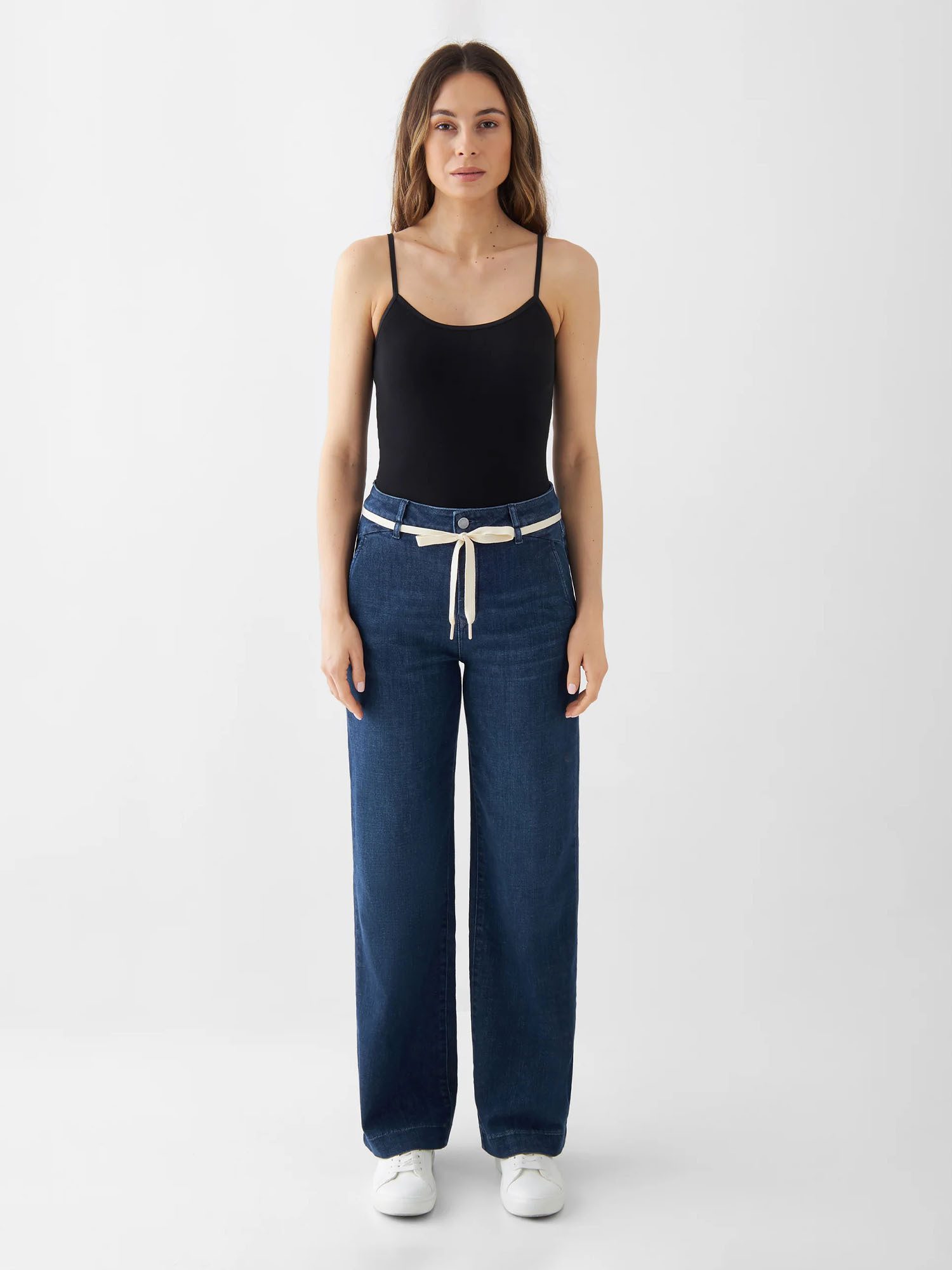 DAWN Gerade Jeans Dew Flared French Pocket