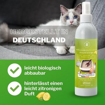 Radami Geruchsentferner 250ml Tier Geruchsentferner gegen Katzenurin,Tiergerüche Enzymreiniger