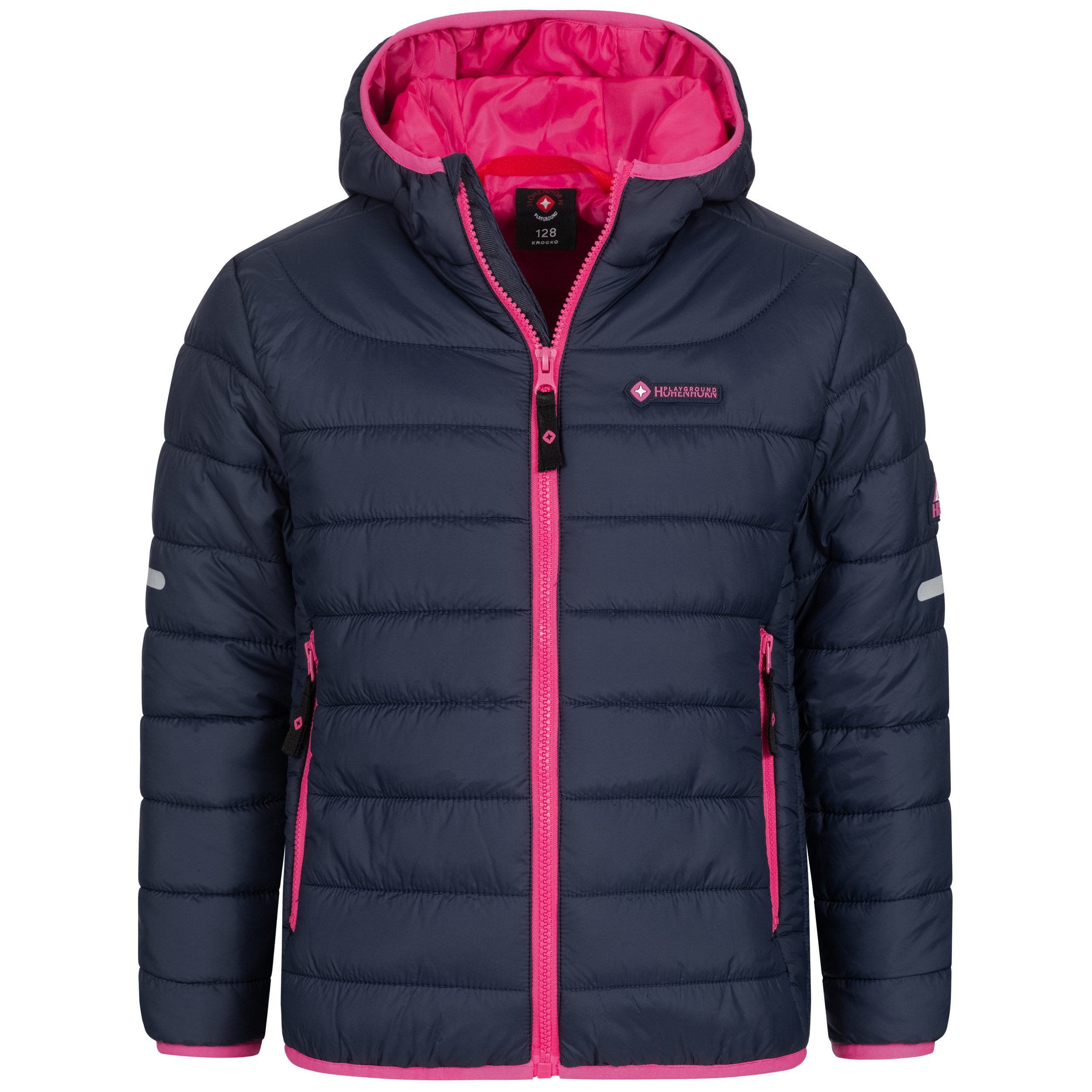 Höhenhorn Steppjacke Krocko Kinder Jacke Jungen Mädchen Kids Übergangsjacke leichtes Eigengewicht, Thermo-Wattierung