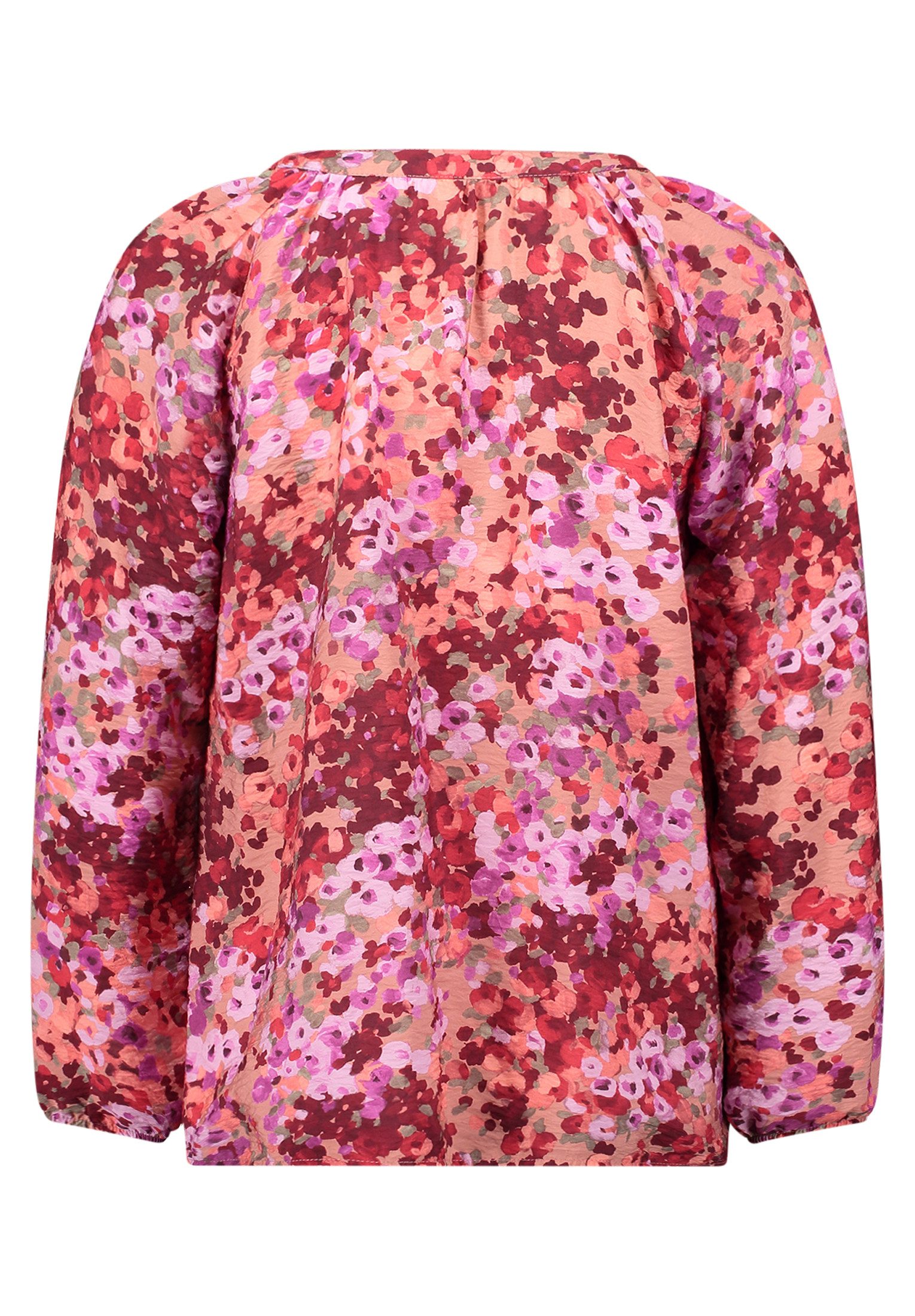 Cartoon Shirtbluse Damen mit Raffung günstig online kaufen